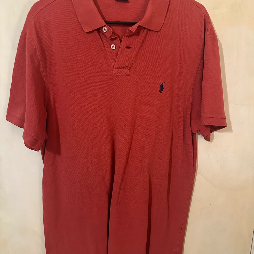 Ralph Lauren Men's Polo in Deep Red